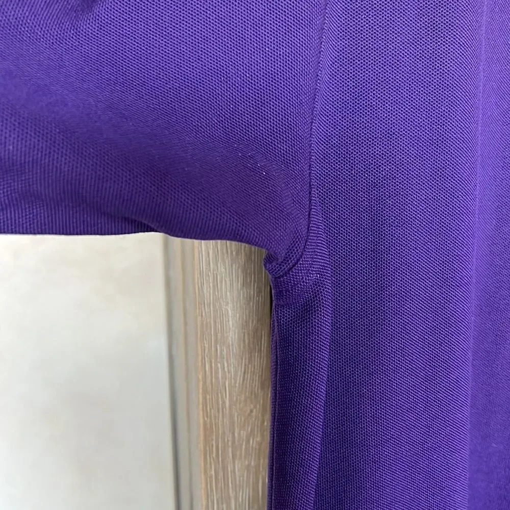 Jos. A. Bank men’s polo  collared shirt Purple Size Large. Traveler’s Collection